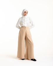 Linen Wide Leg Pants