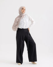 Linen Wrap Pants