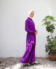 Linen Plain Pants Set