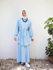 Linen Plain Pants Set