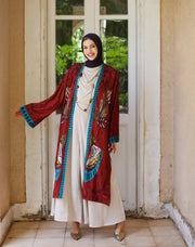 Vibrant Butterfly Kimono