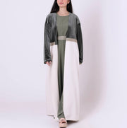 Royal Half Velvet Kaftan