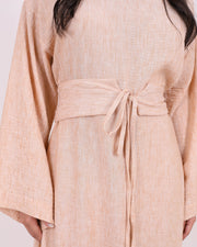 Linen Belt Dress