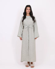 Linen Belt Dress