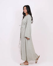 Linen Belt Dress