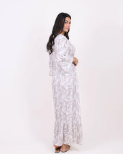 Eid Satin Print Dress