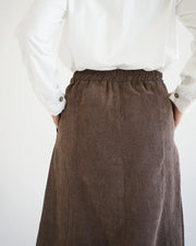 Corduroy Maxi Skirt