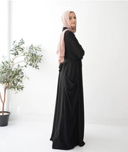 Button & Pockets Abaya