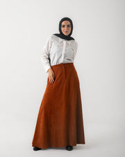 Corduroy Maxi Skirt