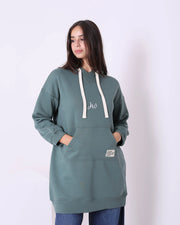 Long Fleece Hoodie