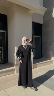 Cotton Rib Basic Dress