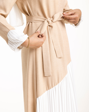 Linen Pleated Dress