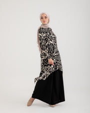 High Low Silk Satin Shirt