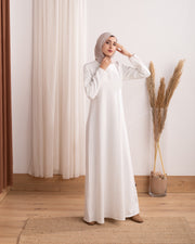 Long Sleeves Crepe Dress