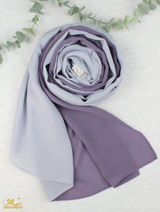 Lavender X Powder Blue Scarf