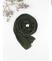 Dark Olive Scarf