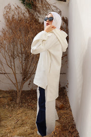 Suede Denim Twist Set