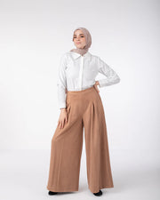 Suede Wide Pants