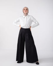 Suede Wide Pants