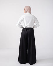 Suede Wide Pants