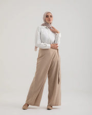 Linen Wrap Pants