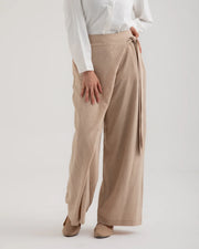 Linen Wrap Pants
