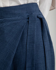 Linen Wrap Pants