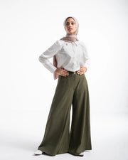 Linen Wide Leg Pants