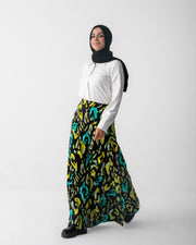 Maxi Silk Skirt