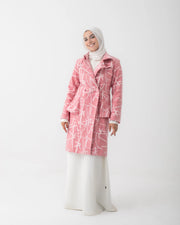 Double Breasted Peplum Coat