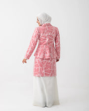 Double Breasted Peplum Coat