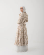 Embroidered Long Coat