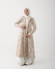 Embroidered Long Coat