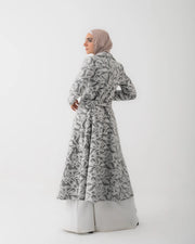 Embroidered Long Coat