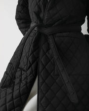 Quilted Long Puffer Coat