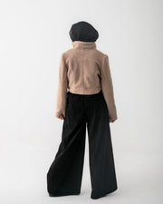 Cropped Teddy Jacket