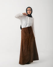 Corduroy Maxi Skirt