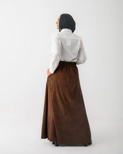 Corduroy Maxi Skirt