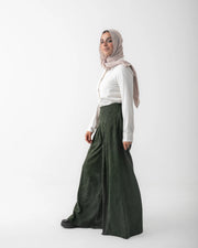 Corduroy Wide Leg Pants