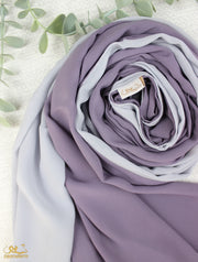 Lavender X Powder Blue Scarf