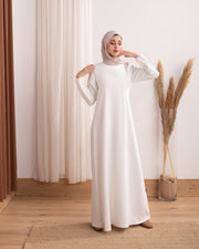 Long Sleeves Crepe Dress