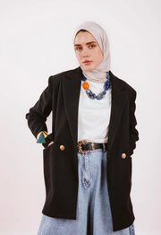 Oversized Wool Blazer