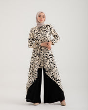 High Low Silk Satin Shirt