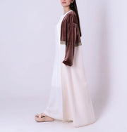 Royal Half Velvet Kaftan