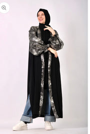 Silver Elegance Kaftan