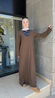 Cotton Rib Basic Dress