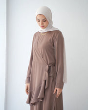 Pure Silk Wrap Dress