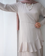 Pure Silk Wrap Dress