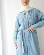 Denim Shirt Dress