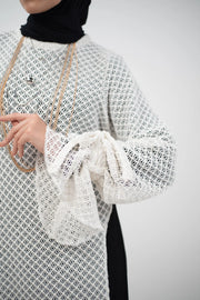 Orchid Crochet Dress